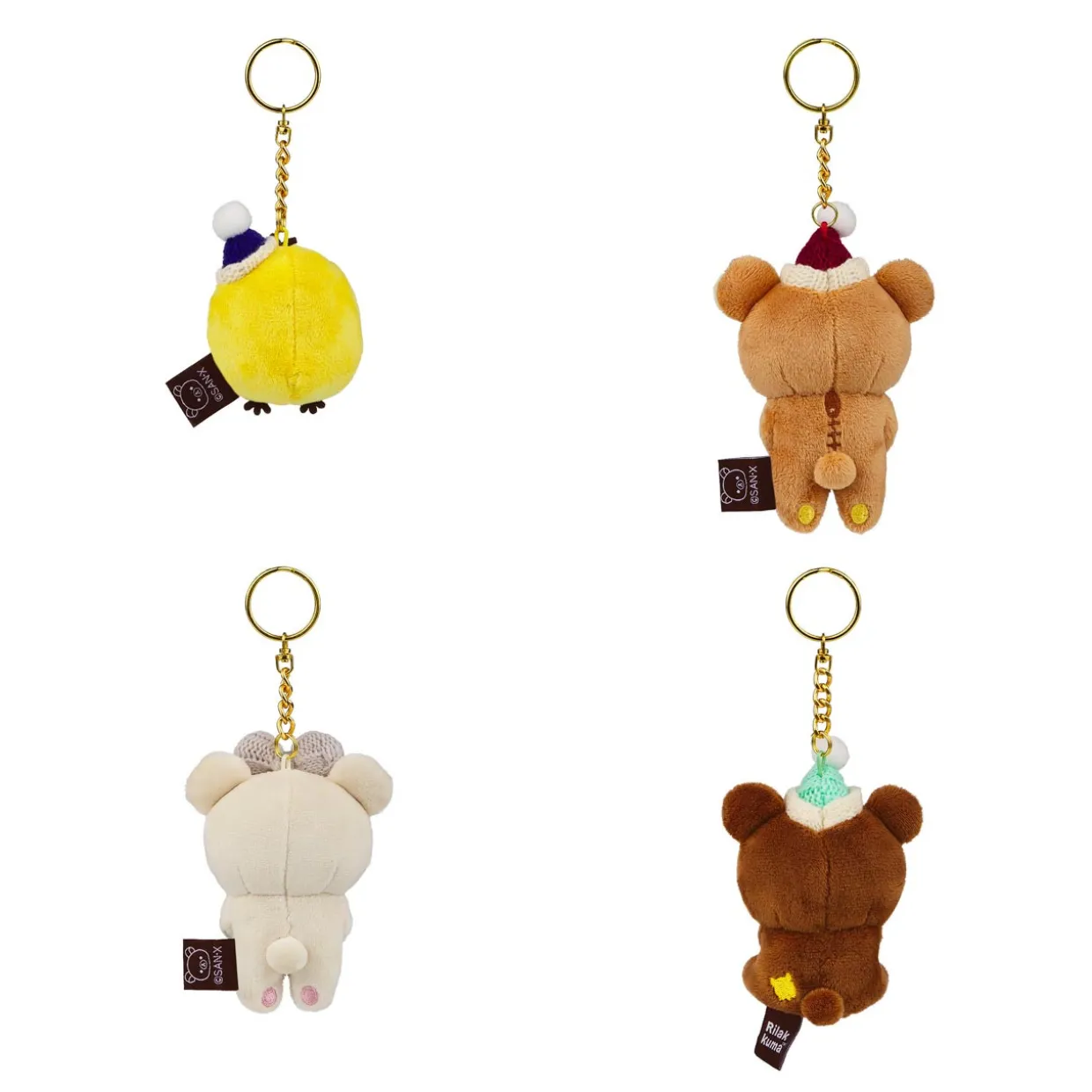 BLIND BOX Rilakkuma San-X Original Holiday Series Keychain - 1pc
