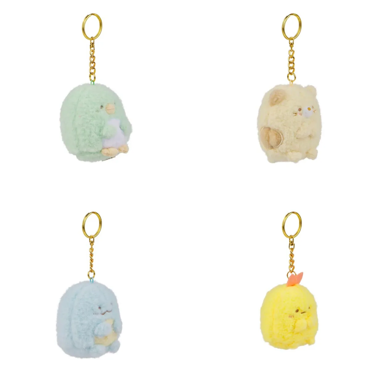BLIND BOX Sumikkogurashi Honyagurumies Mochi Plush Keychains - 1pc