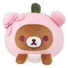 Chairoikoguma San-X Original Cherry Mochi Cushion Plush - Pink