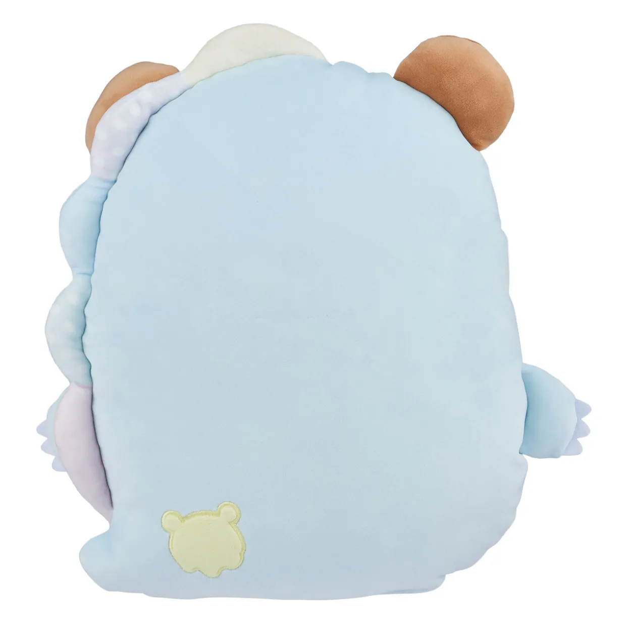 Chairoikoguma San-X Original Plays with Dino Flat Mochi Series Plush - Pastel Blue