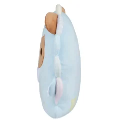 Chairoikoguma San-X Original Plays with Dino Flat Mochi Series Plush - Pastel Blue