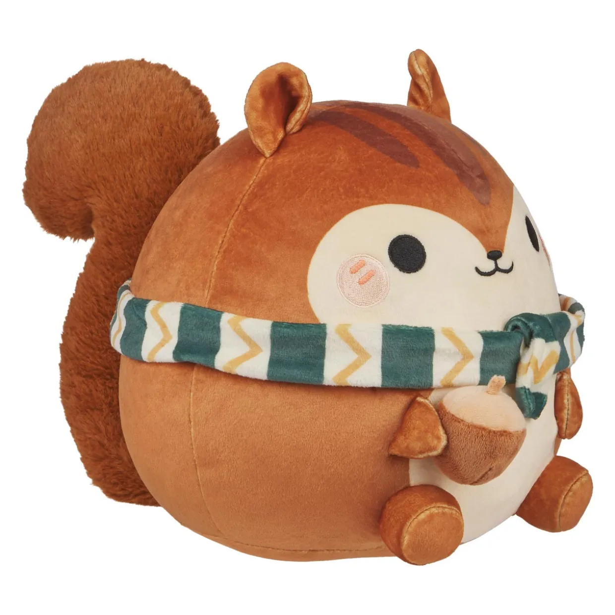 Honeymaru Squirrel Rolling Mochi Plush