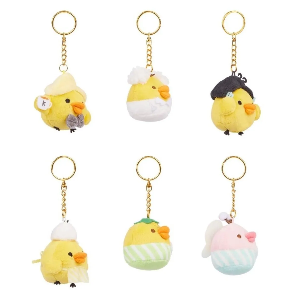 Kiiroitori San-X Original Blind Box Muffin Cafe Series Keychains - 1pc