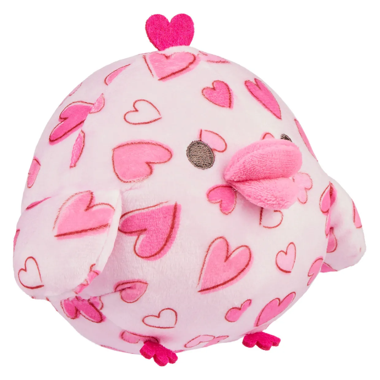 Kiiroitori San-X Original Forever Love Series Plush - Pink/Red
