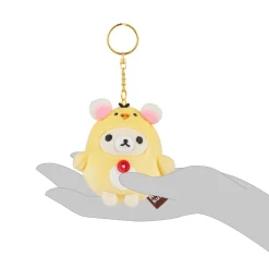 Korilakkuma San-X Original Kiiroitori Kigurumi Series Mochi Keychain