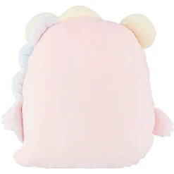 Korilakkuma San-X Original Plays with Dino Flat Mochi Series Plush - Pastel Pink