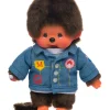 Monchhichi Boy in a DENIM Jacket Plush