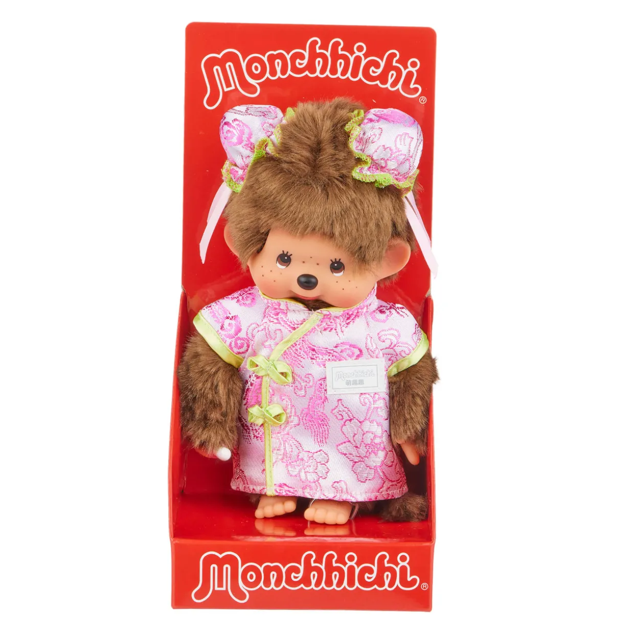 Monchhichi Girl In Traditional Chinese Dress Plush