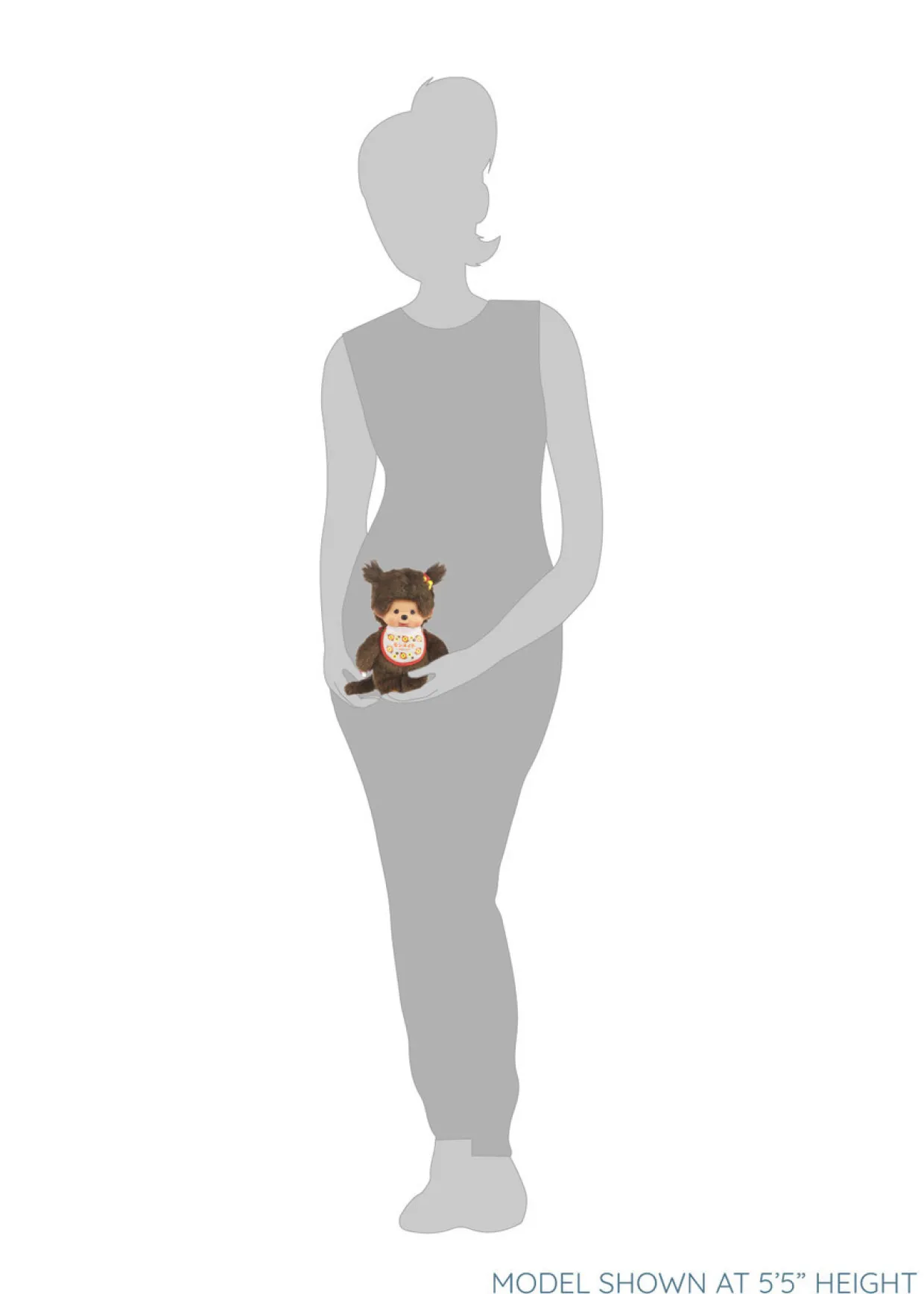 Monchhichi Retro Monmate Girl Plush