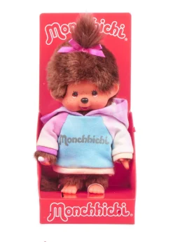 Monchhichi Tie-Dye Hoodie Girl Plush