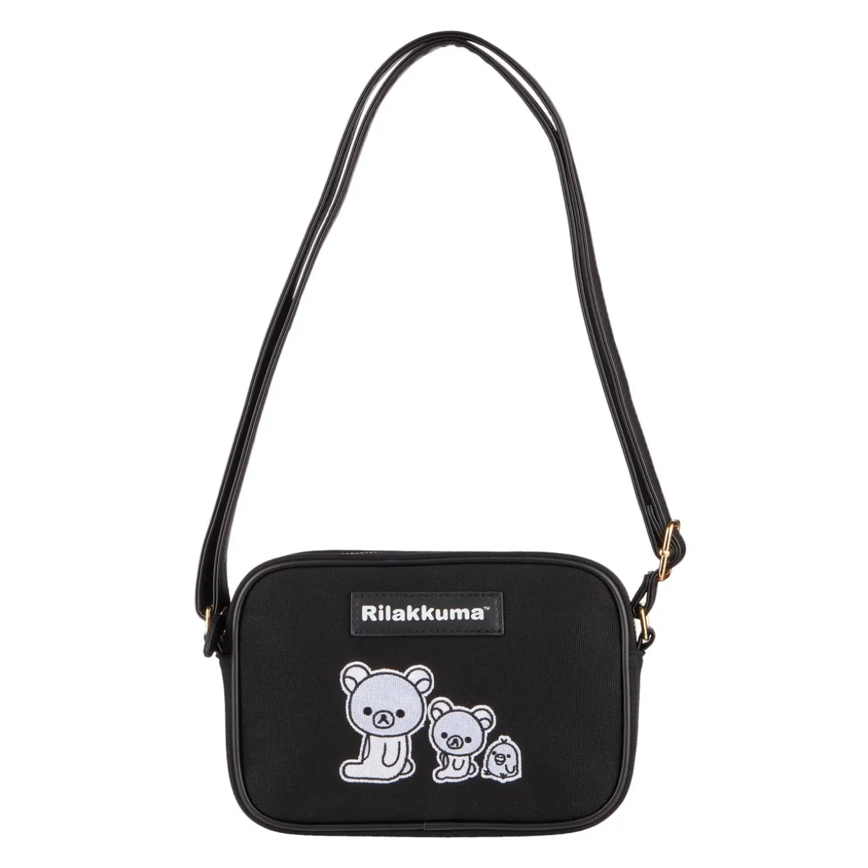 Rilakkuma and Friends Crossbody Bag - Black