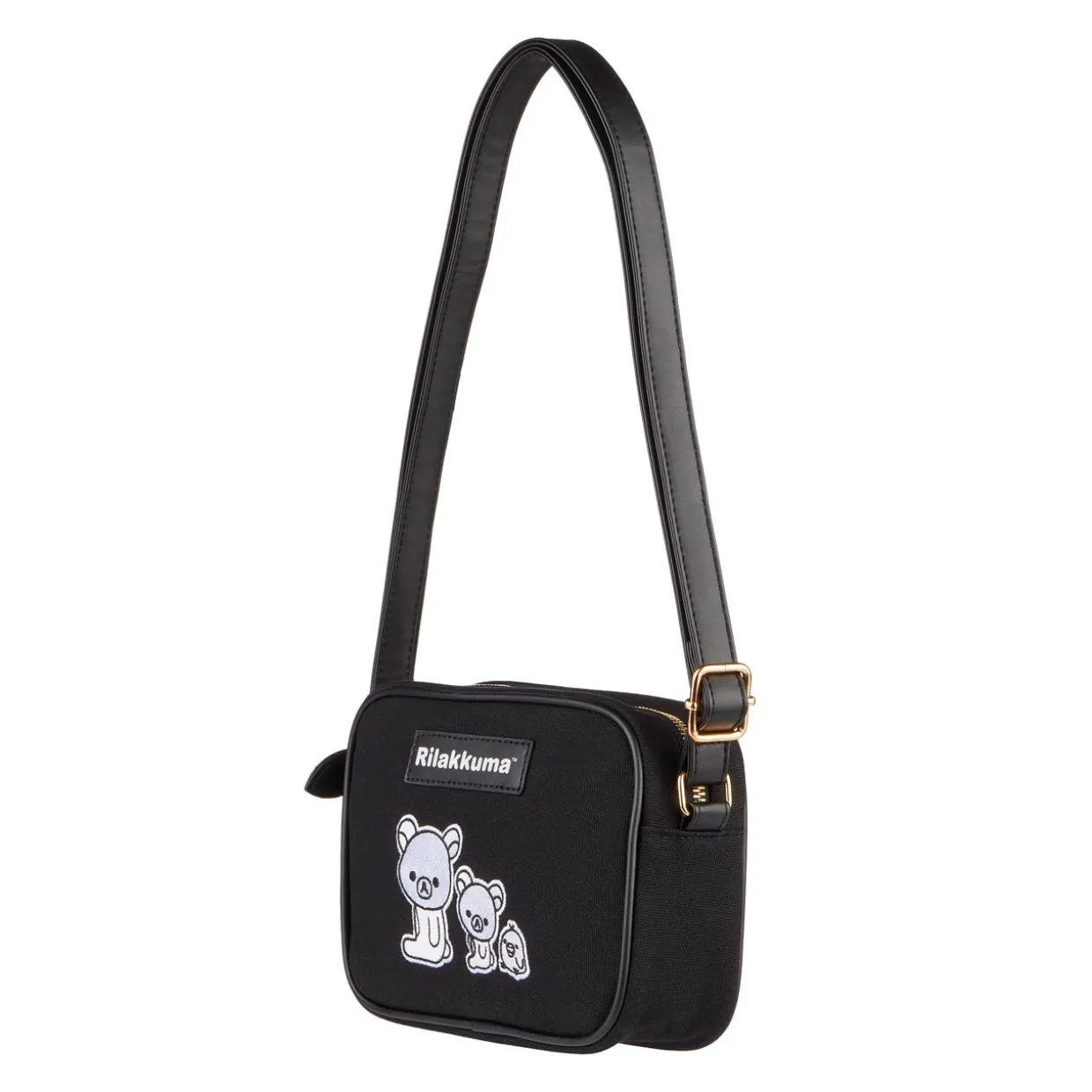 Rilakkuma and Friends Crossbody Bag - Black