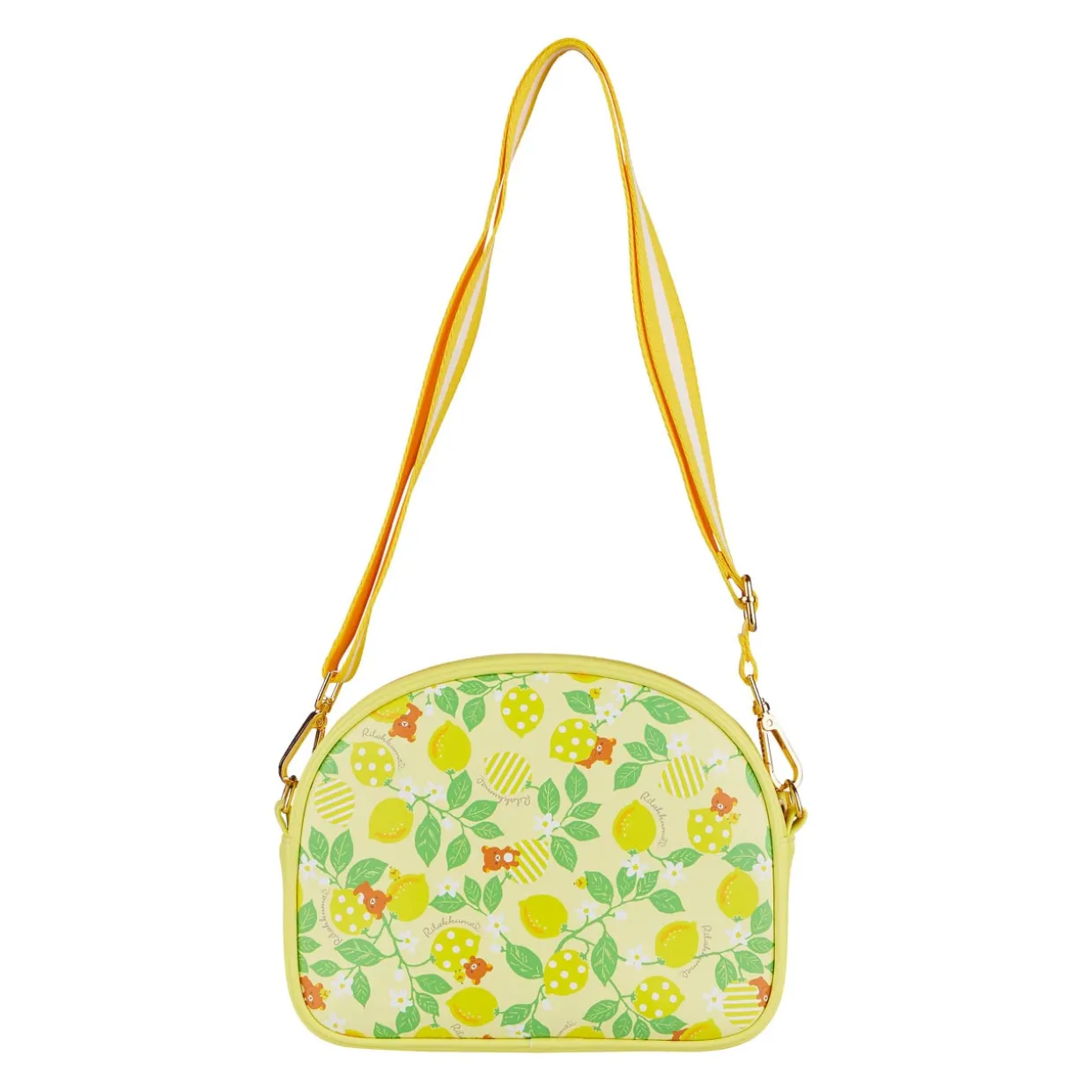 Rilakkuma Fresh Lemon Crossbody Bag - Yellow/Green