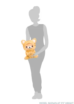 Rilakkuma San-X Original as Tiger Eating Fish Plush
