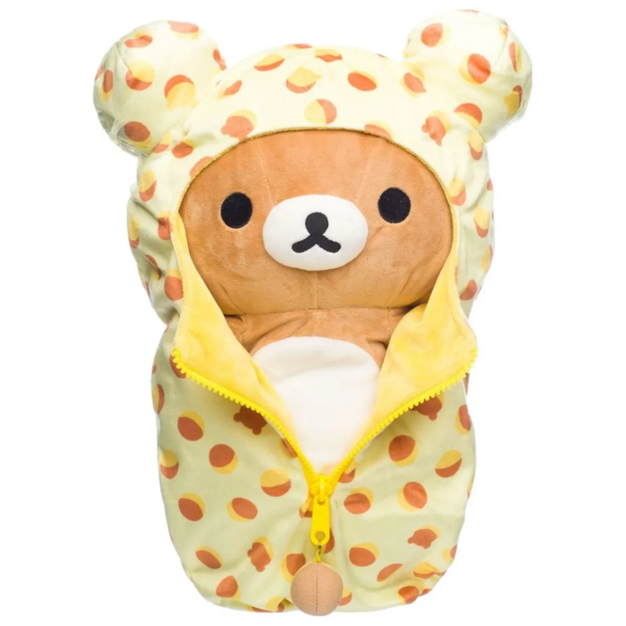 Rilakkuma San-X Original Castella Cake Pattern Sleeping Bag Plush
