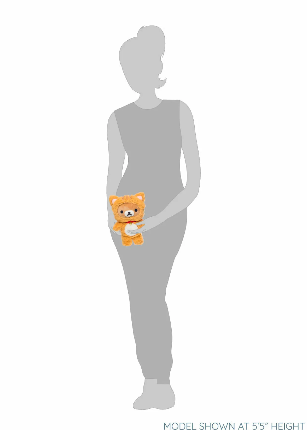 Rilakkuma San-X Original Dressed As A Fluffy Tiger