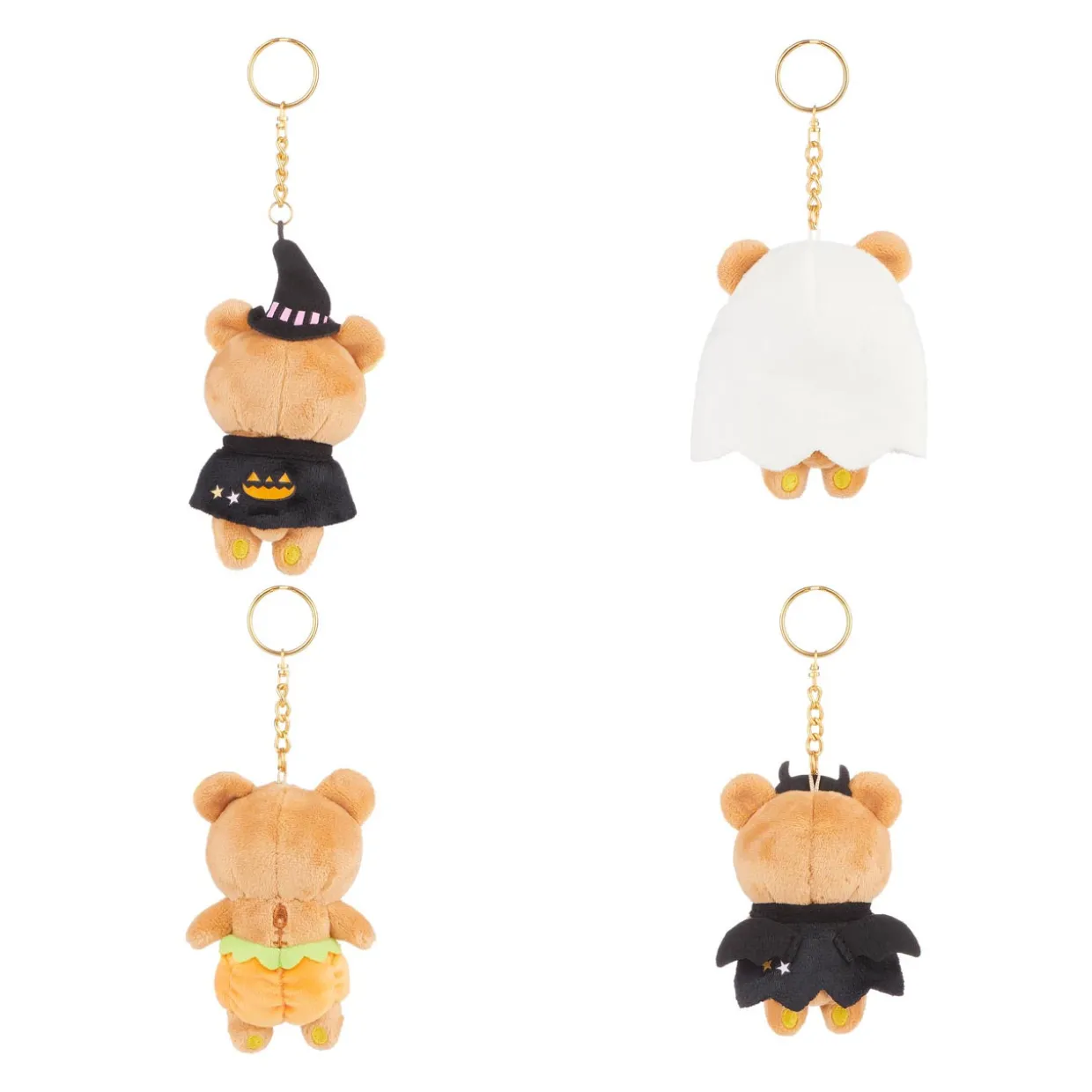 Rilakkuma San-X Original Halloween Series Plush Keychain Blind Box - 1pc