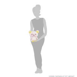 Rilakkuma San-X Original Long Pile Sherbet Series Plush - Soft Pink