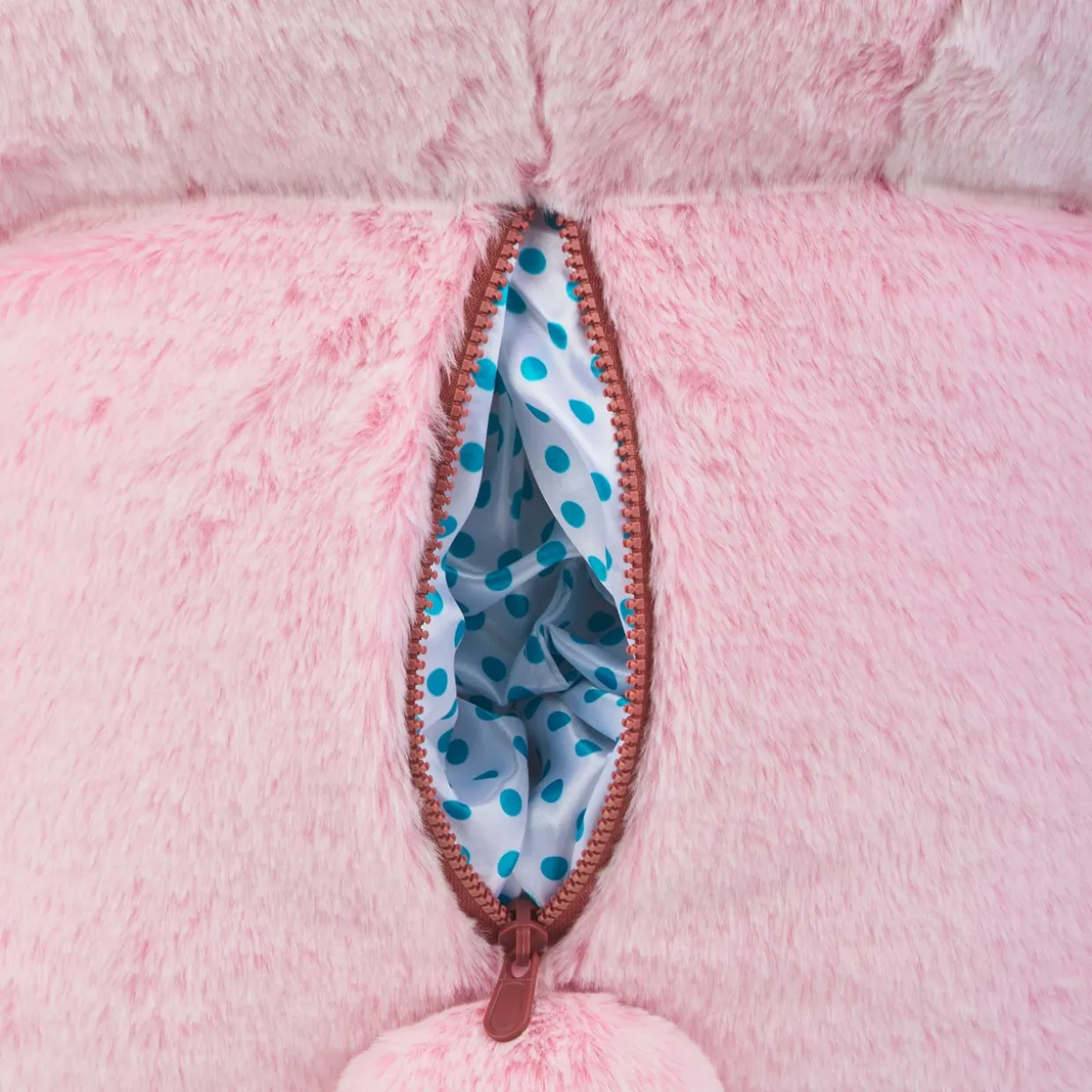 Rilakkuma San-X Original Long Pile Sherbet Series JUMBO Plush - Soft Pink