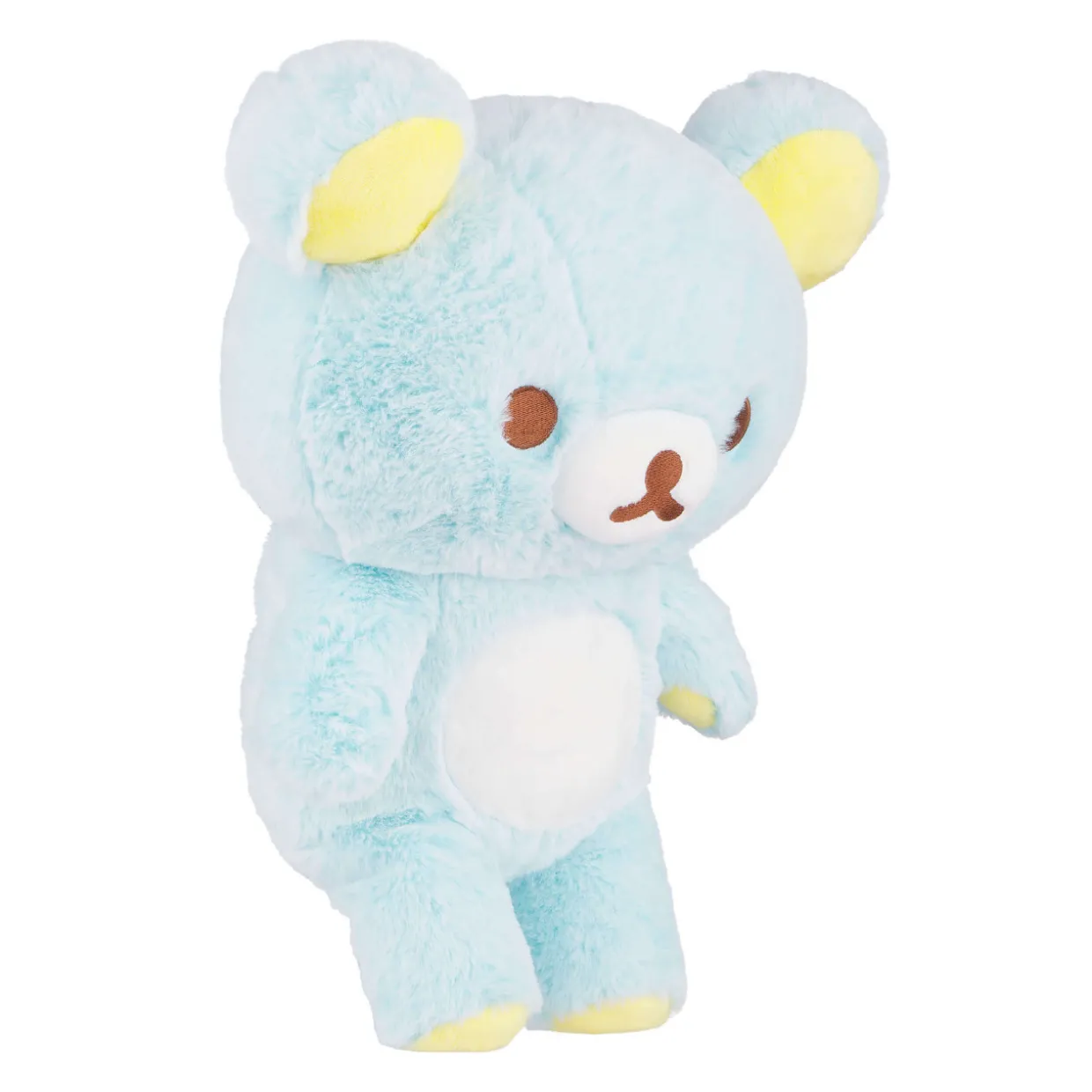 Rilakkuma San-X Original Long Pile Sherbet Series Plush - Blue