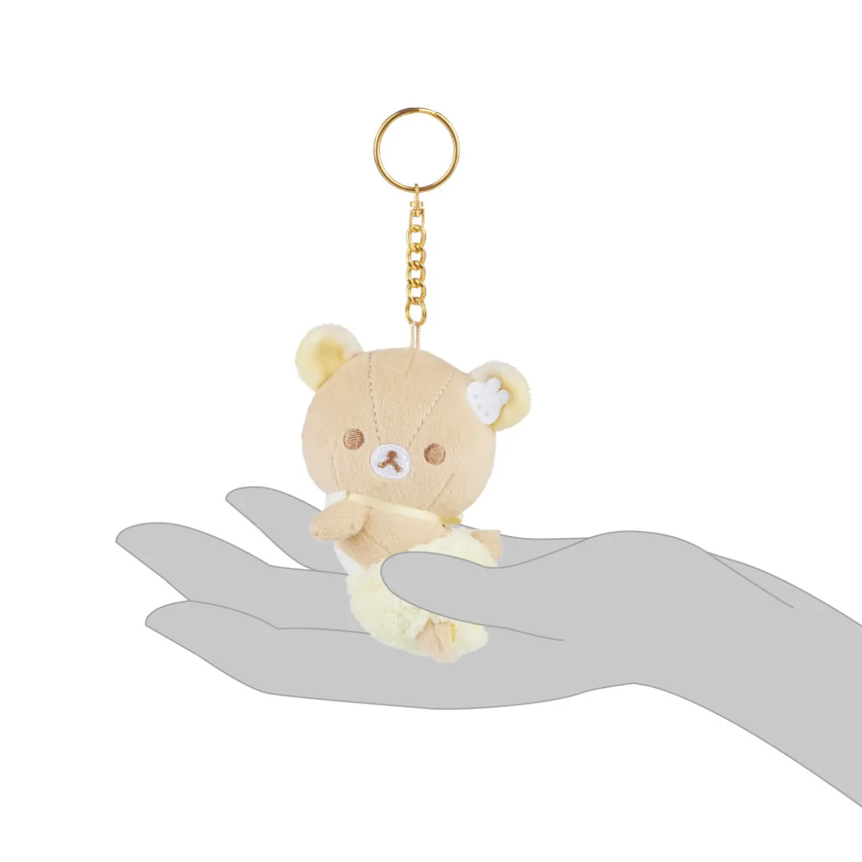 Rilakkuma San-X Original Minna De Usausababy Series Keychain Plush