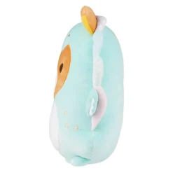 Rilakkuma San-X Original Plays with Dino Flat Mochi Series Plush - Pastel Green