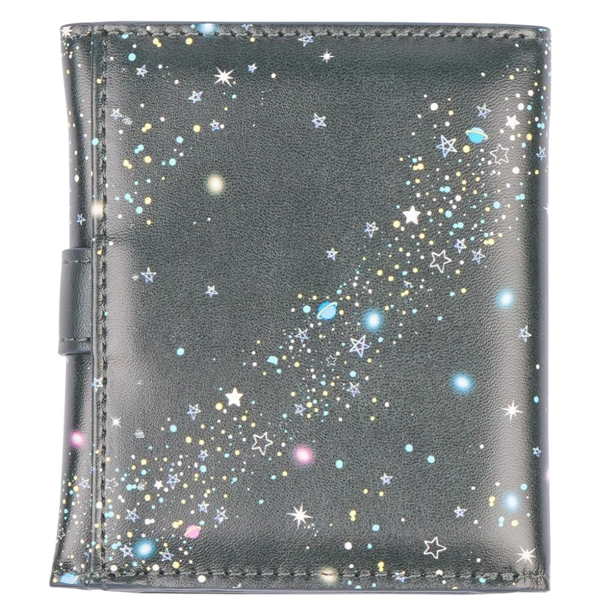 Rilakkuma Space Pu Leather Tri Fold Wallet Pouch