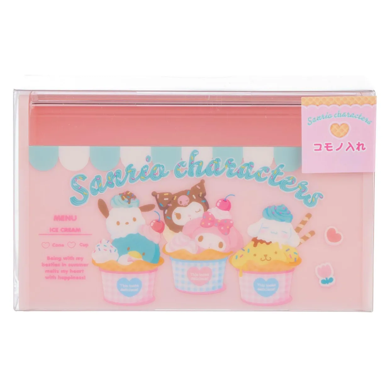 Sanrio Characters Ice Cream Themed Accessory Case
