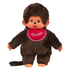 Sekiguchi Monchhichi Classic Boy RED Plush Doll - 17 Inch