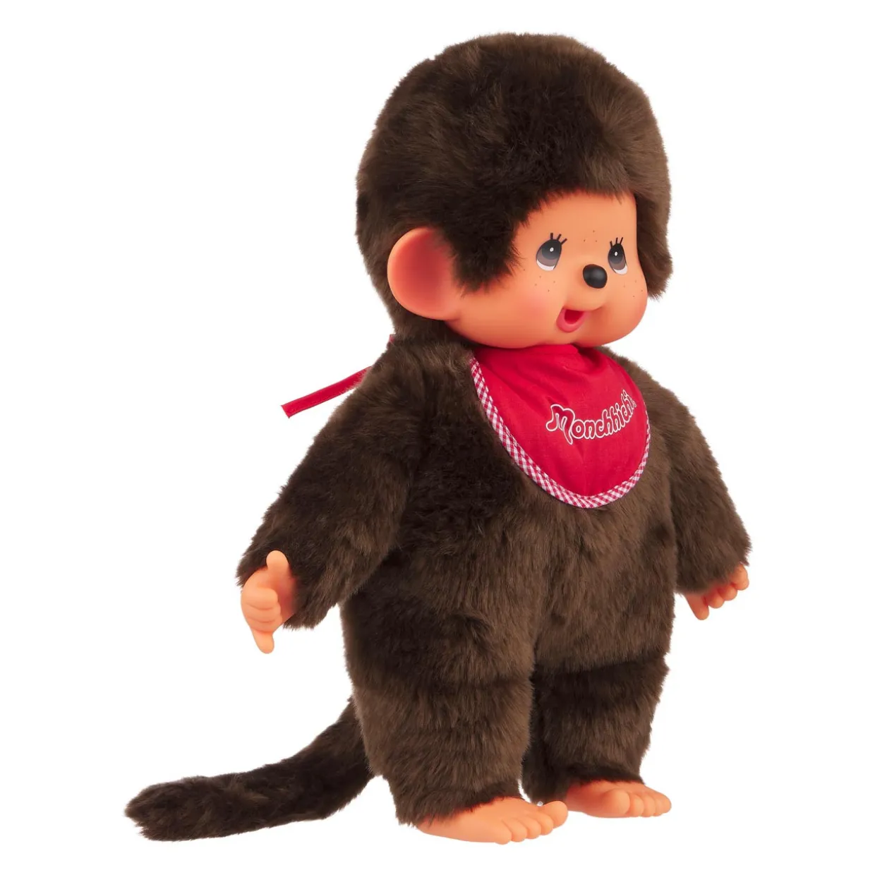 Sekiguchi Monchhichi Classic Boy RED Plush Doll - 17 Inch
