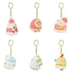 Sumikkogurashi Musical Christmas Blind Box Keychain Plush - 1pc