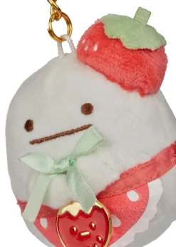 Sumikkogurashi Obake San-X Original Strawberry Series Keychain