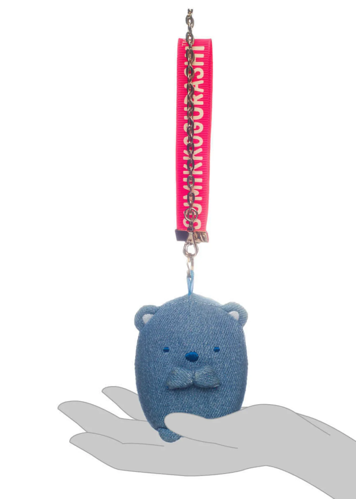Sumikkogurashi San-X Original Shirokuma Denim Series Keychain