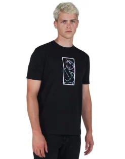 tokidoki Neon City Basic Black Tee