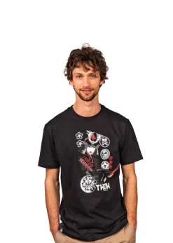tokidoki Silver Samurai T-Shirt - Black